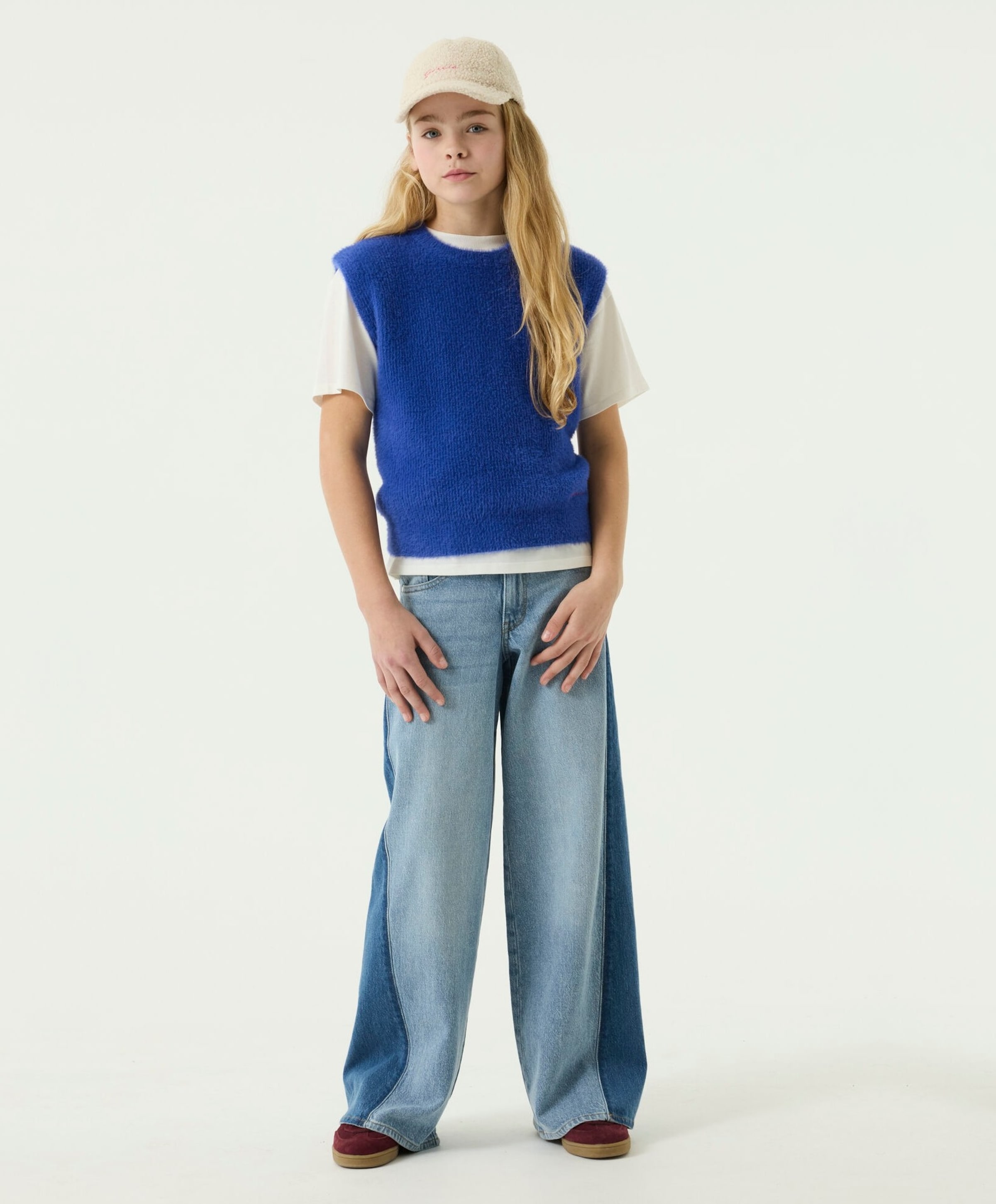 Garcia Meisjes trui blauw