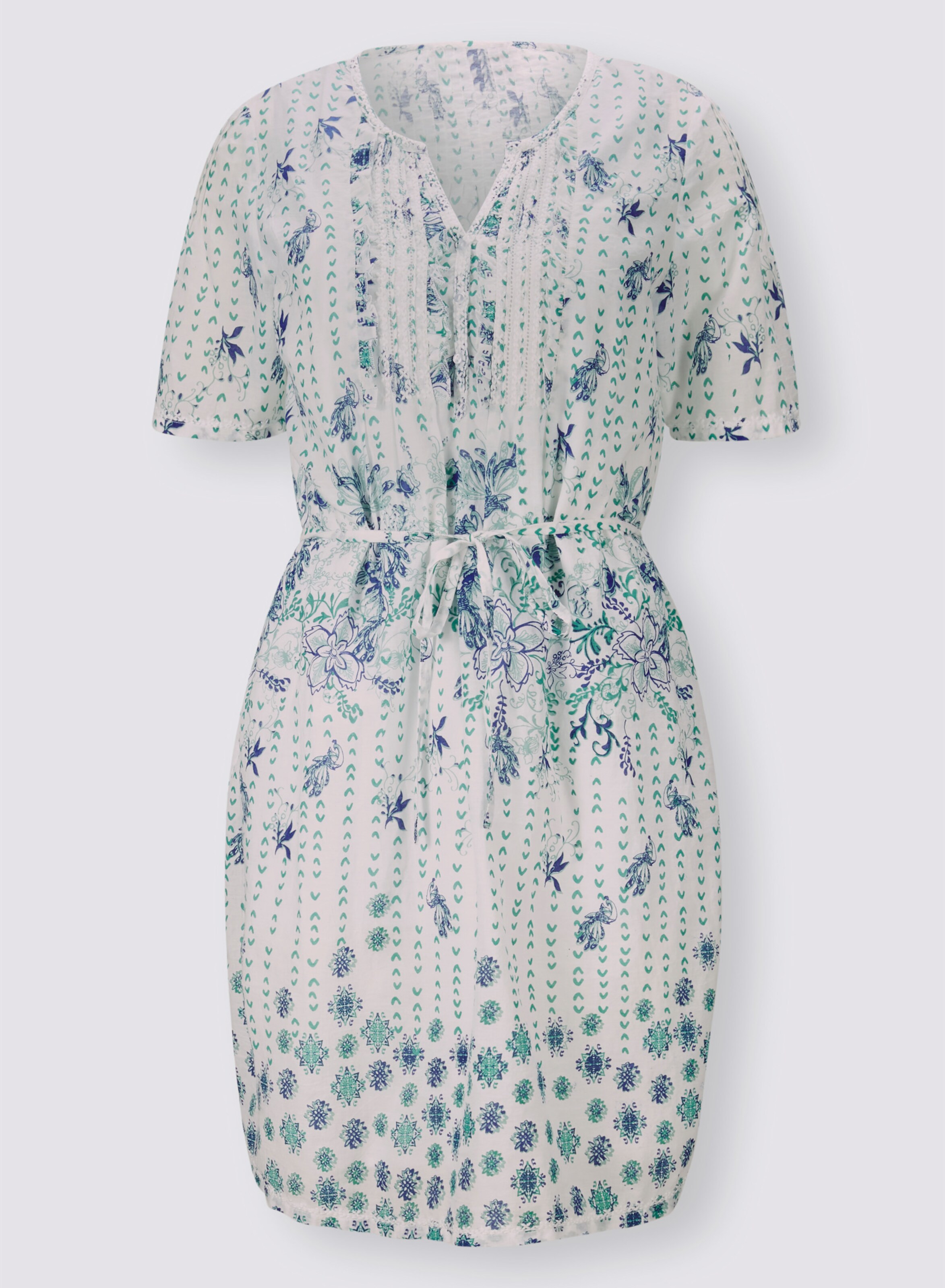 Druck-Kleid