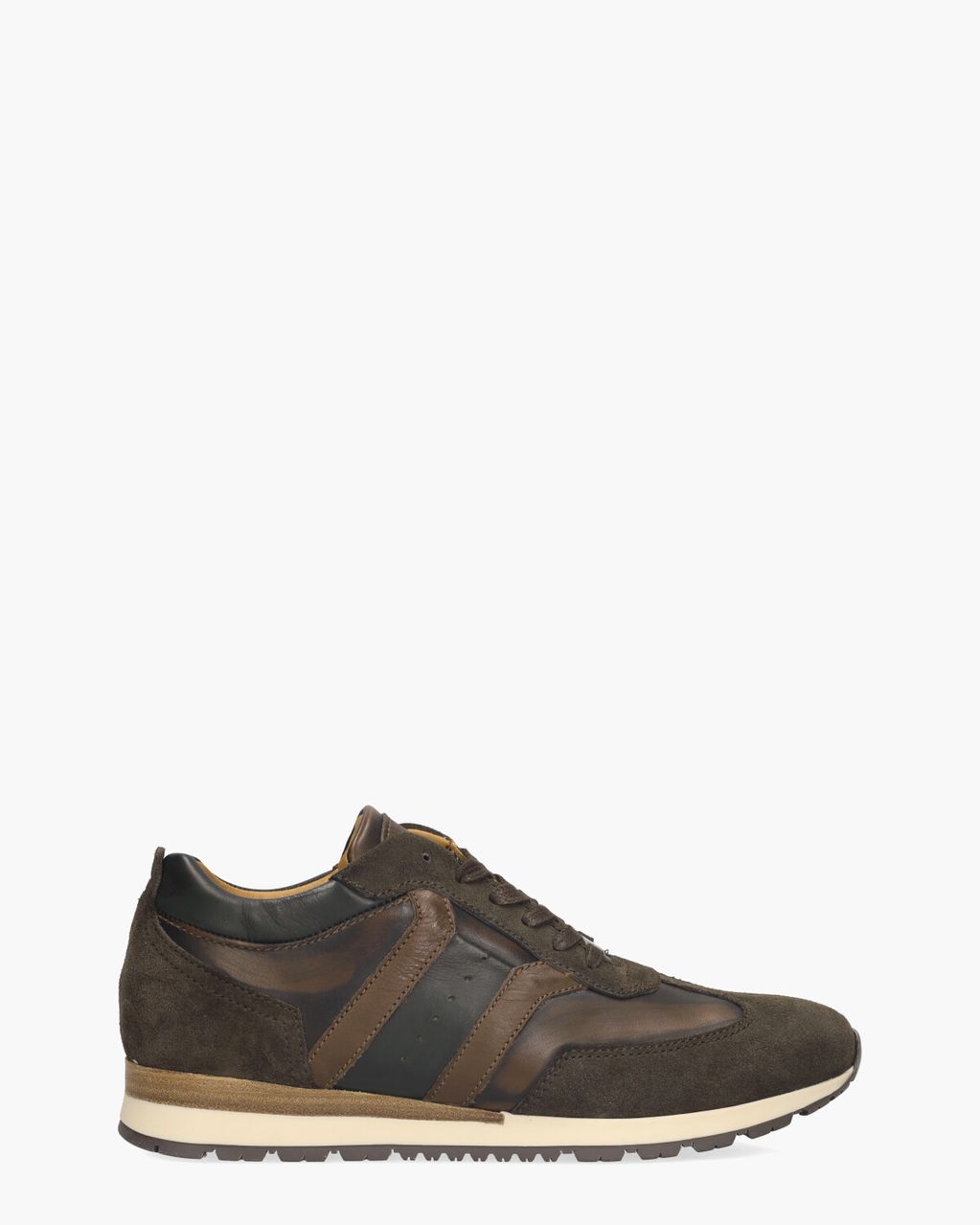 Rapid Soul Sweder Donkerbruin Herensneakers