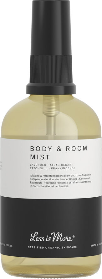 Less Is More Organic Body & Room Mist Lavender