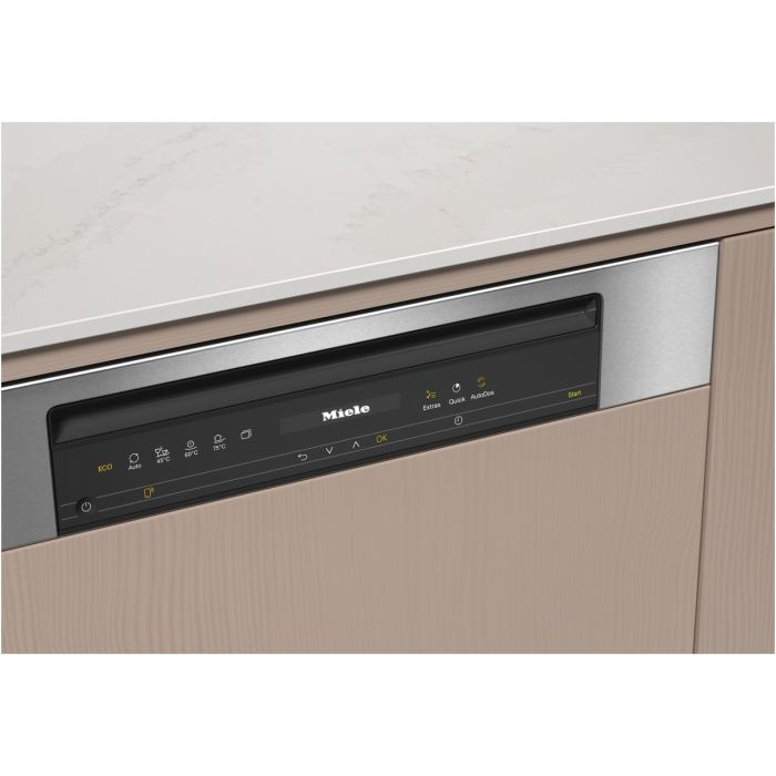 Miele Einbau-Geschirrspüler G 7605 SCi XXL AutoDos Edelstahl CleanSteel