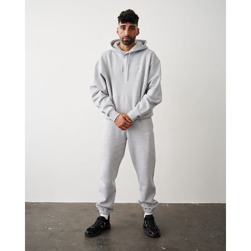 7 DAYS Active Organic Regular Hættetrøje, Heather Grey, M