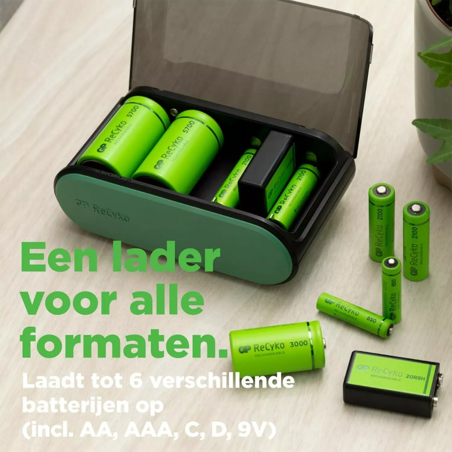 GP B631-2B1 Universele batterijlader - 130B631