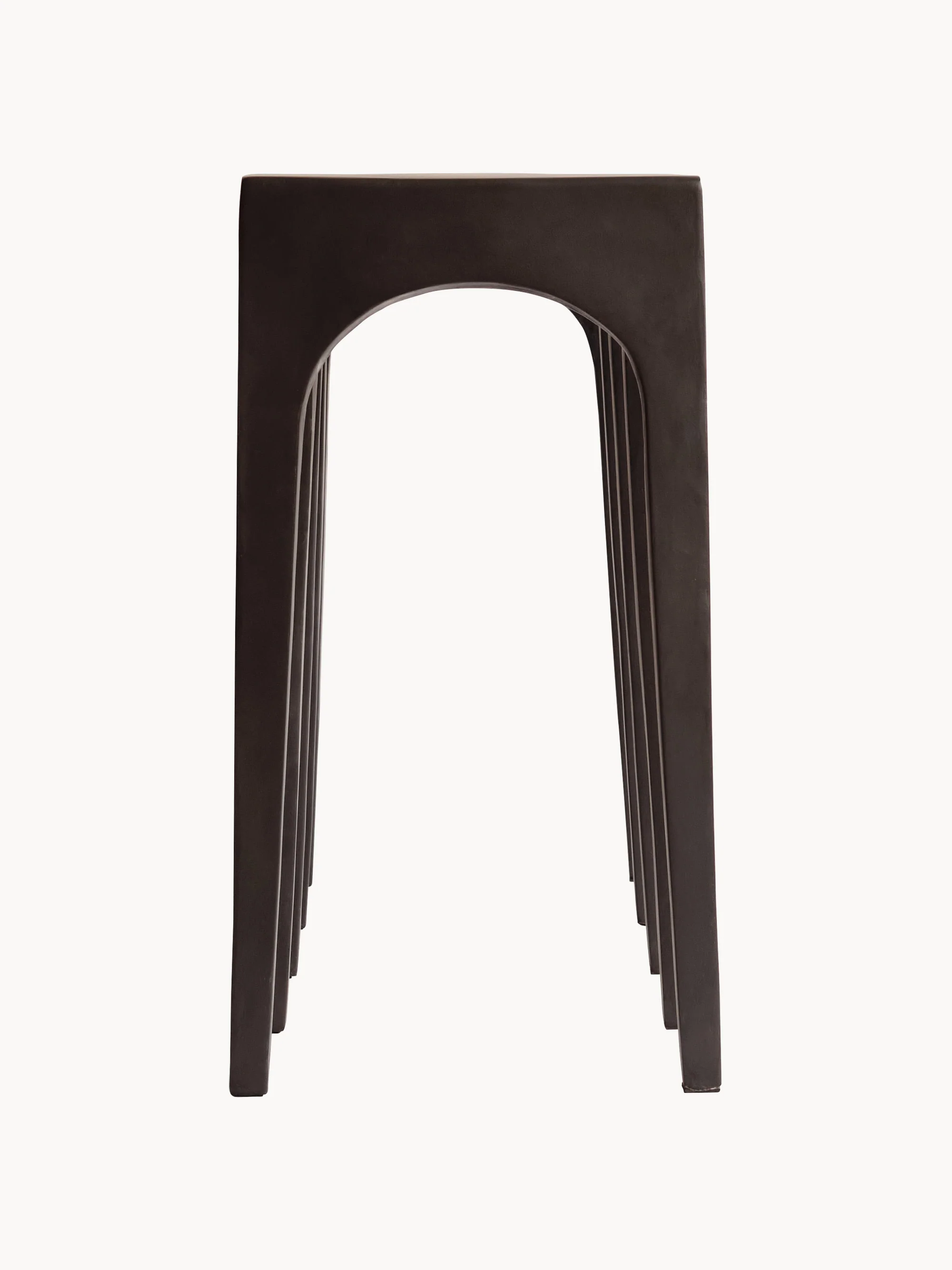 Handgemaakte consoletafel Bow