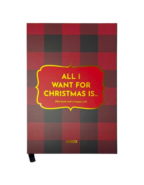 District 70 X-Mass Coffee Table Book - Kattenspeelgoed - Rood