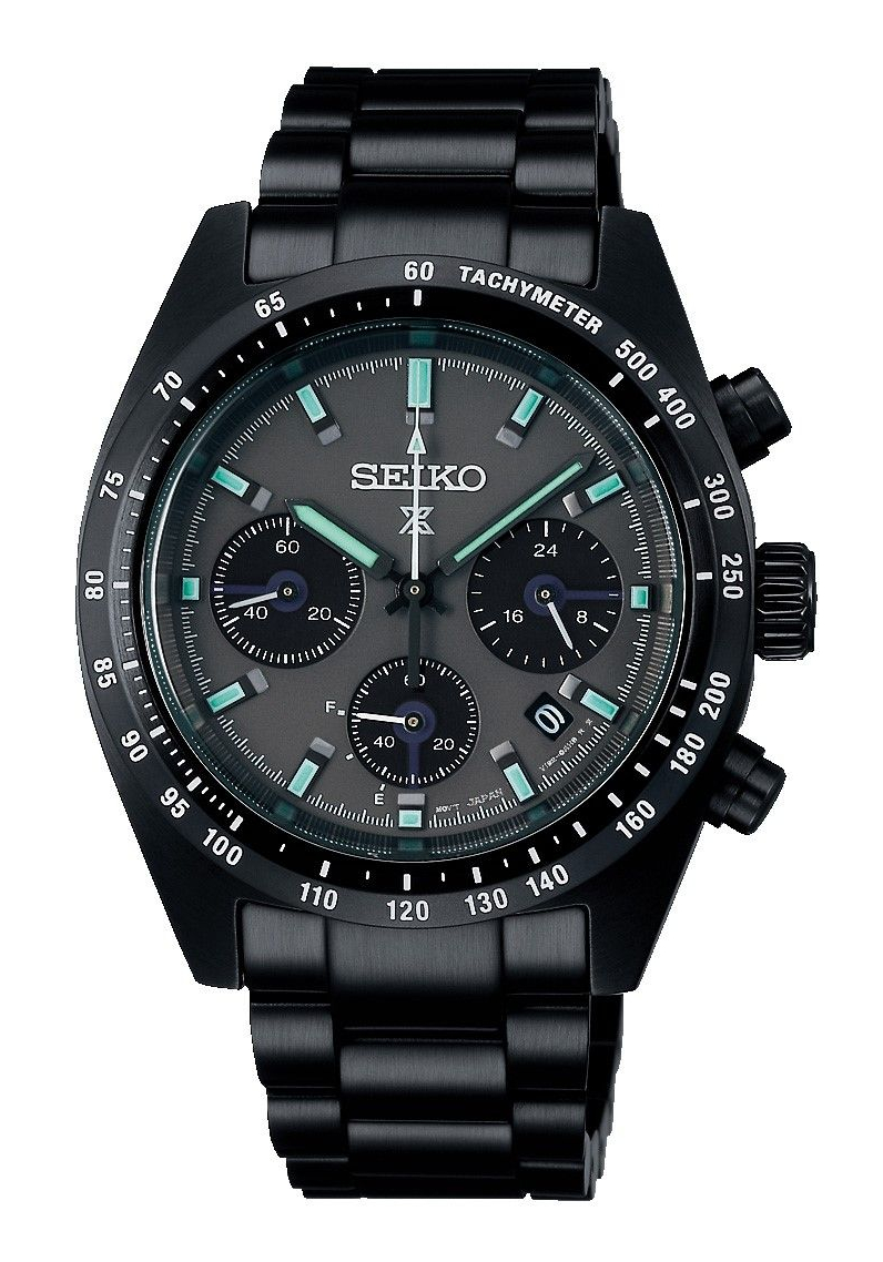 Seiko Prospex Speedtimer Black Series Solar Chronograph