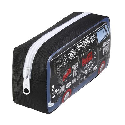 Trousse rectangulaire Van Coca Cola - 1 compartiment - différents modèles disponibles - Viquel