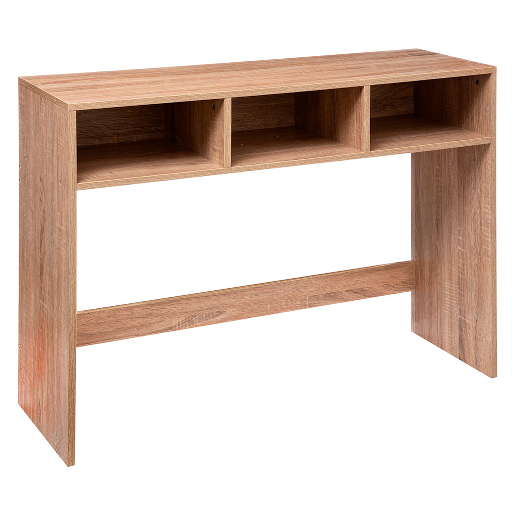 Console 3 cases Mix'n Modul bois naturel 102x75x33cm