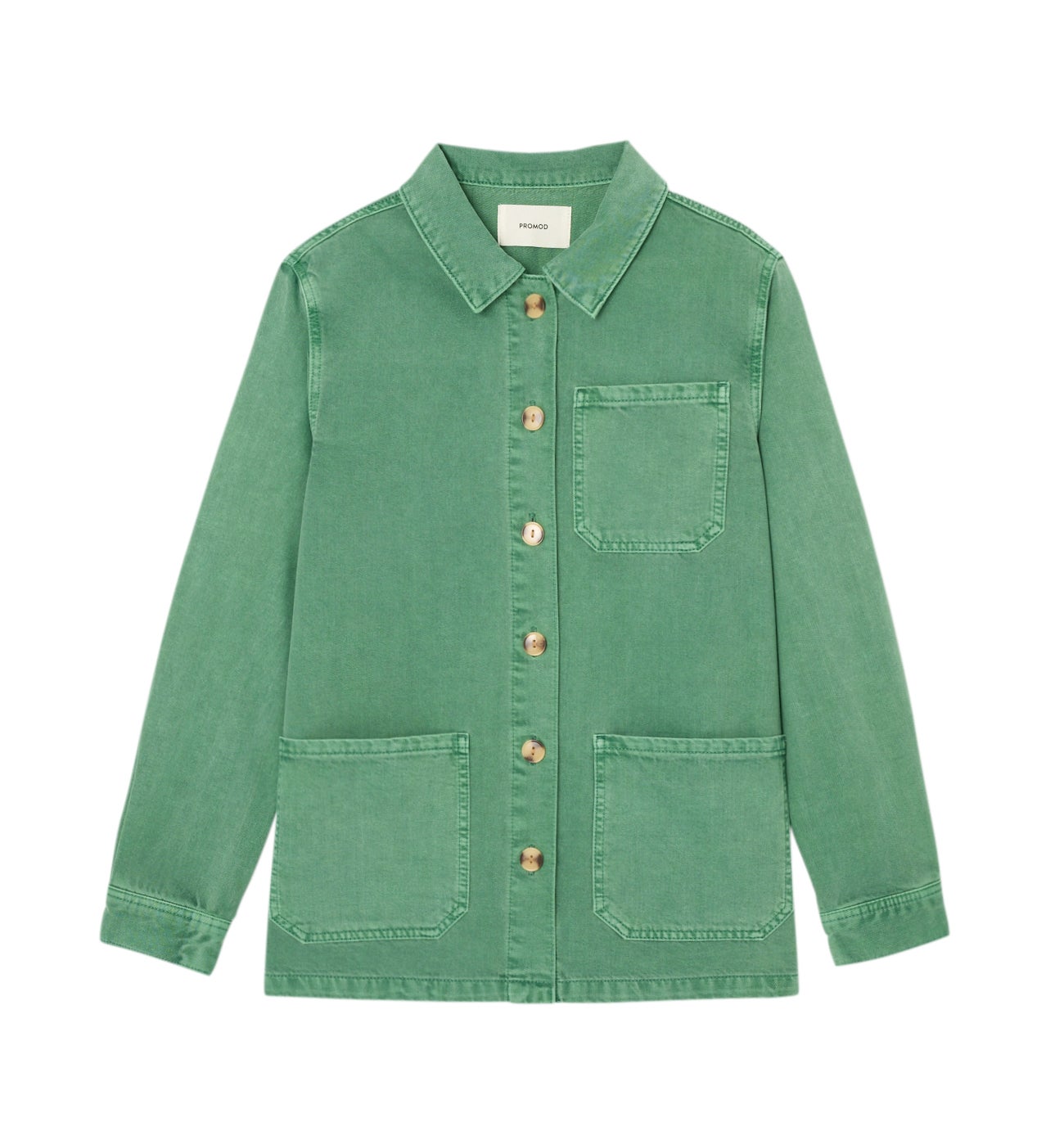 Veste surchemise ALMA - Vert foncé