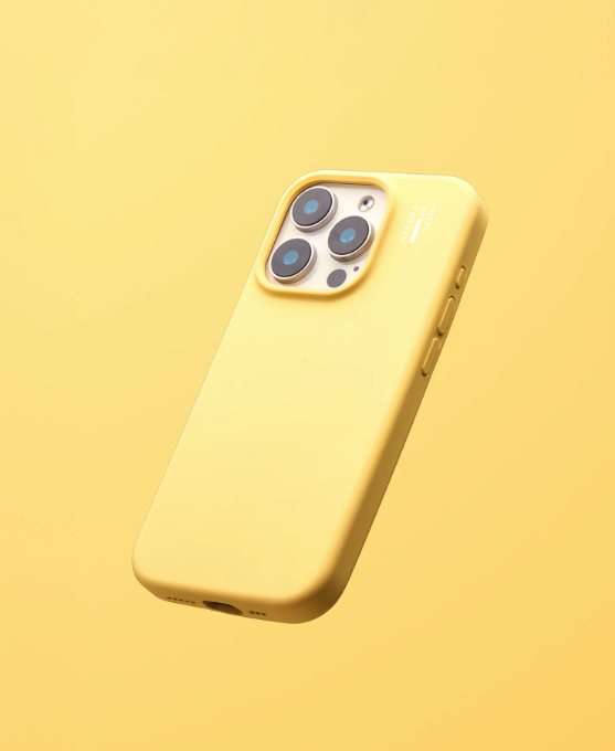 iPhone 17 MagSafe Silikon Hülle Case Recycled (IDSICMS-I2561-516) - Soft Lemon