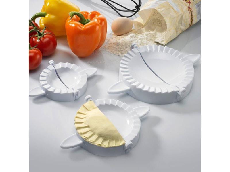 Westmark Ravioli- und Teigtaschenformer 3er-Set, Oval Für die Zubereitung von gefüllten Teigtaschen