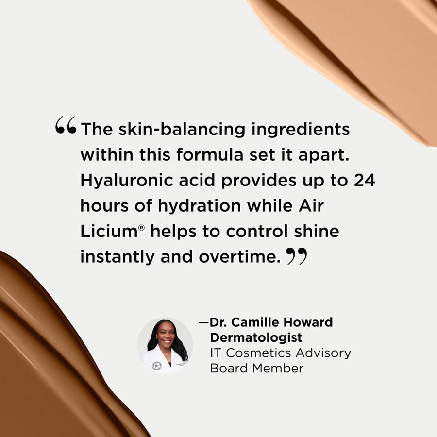 It Cosmetics CC+ Cream Natural Matte Foundation For Oily Skin SPF40 Medium 32ml