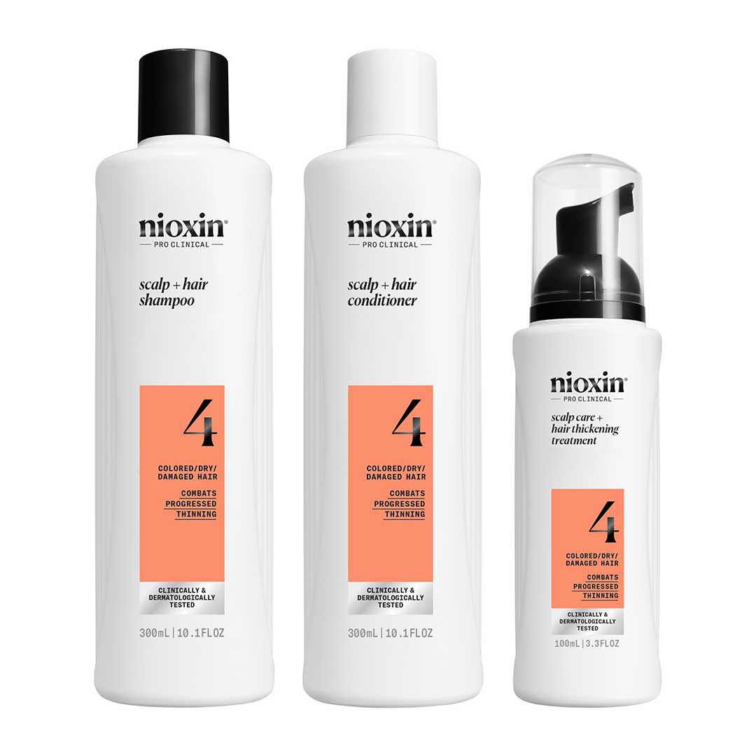 Nioxin Sistema 4 Kit Tratamento Cabelos Pintados - 1un