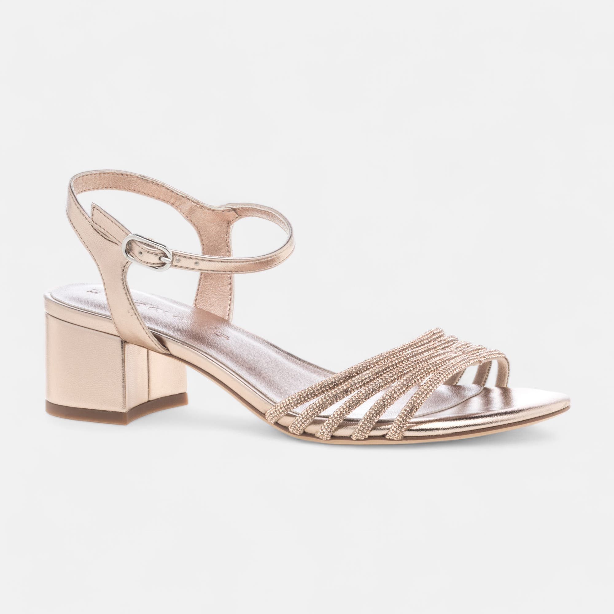 Nu-pieds à talon Femme rose