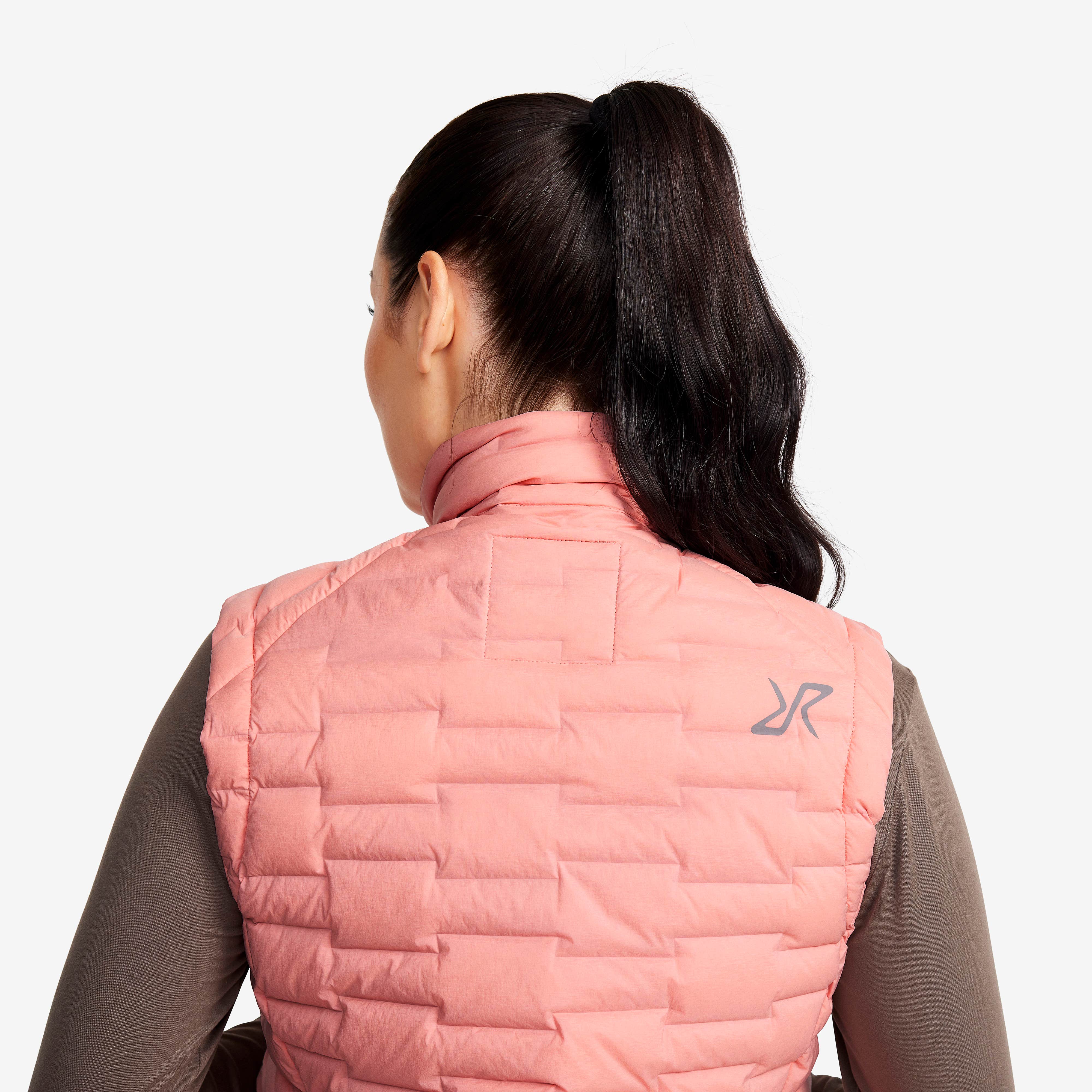 Flex Stretch Down Vest Dame Blush