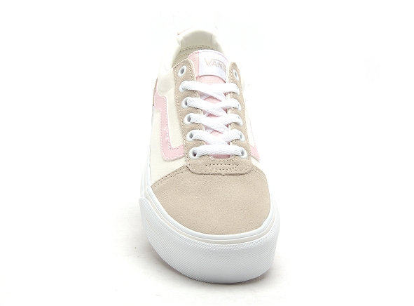 Vans basses femme ward platform wm beige