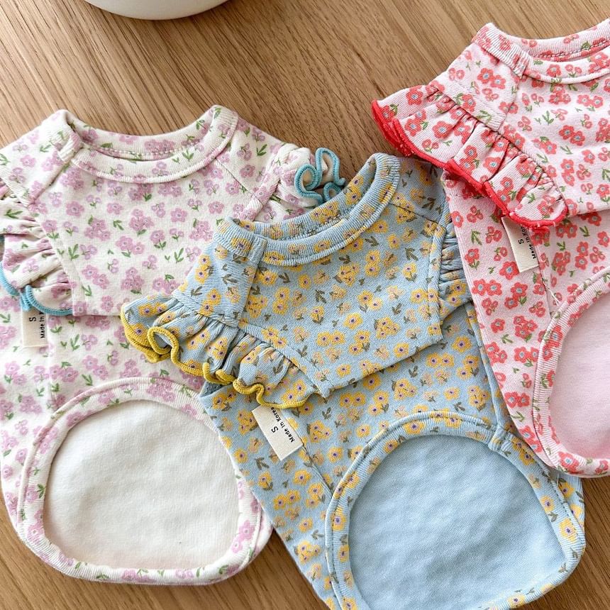 Cissilli - Bloemen Pet Top (Diverse ontwerpen)