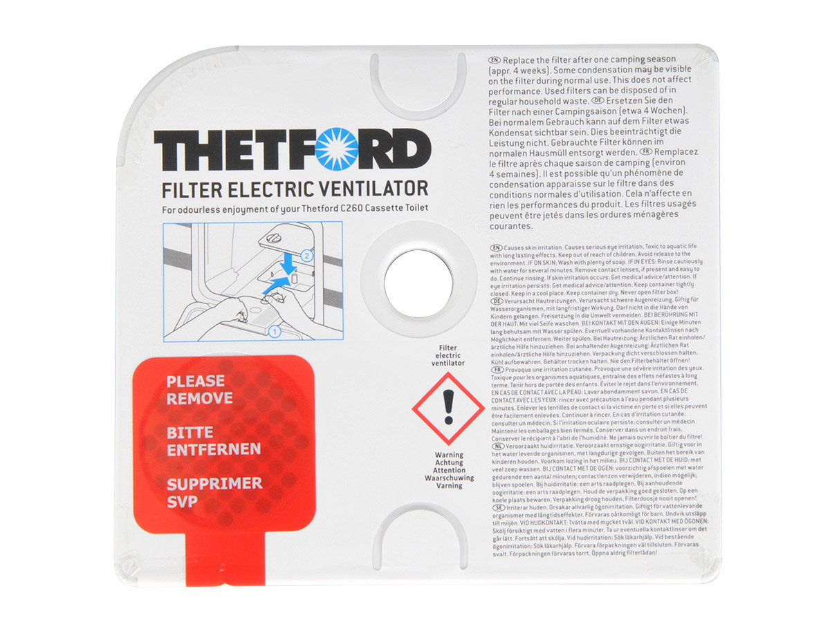 Thetford C260 ventilator filter