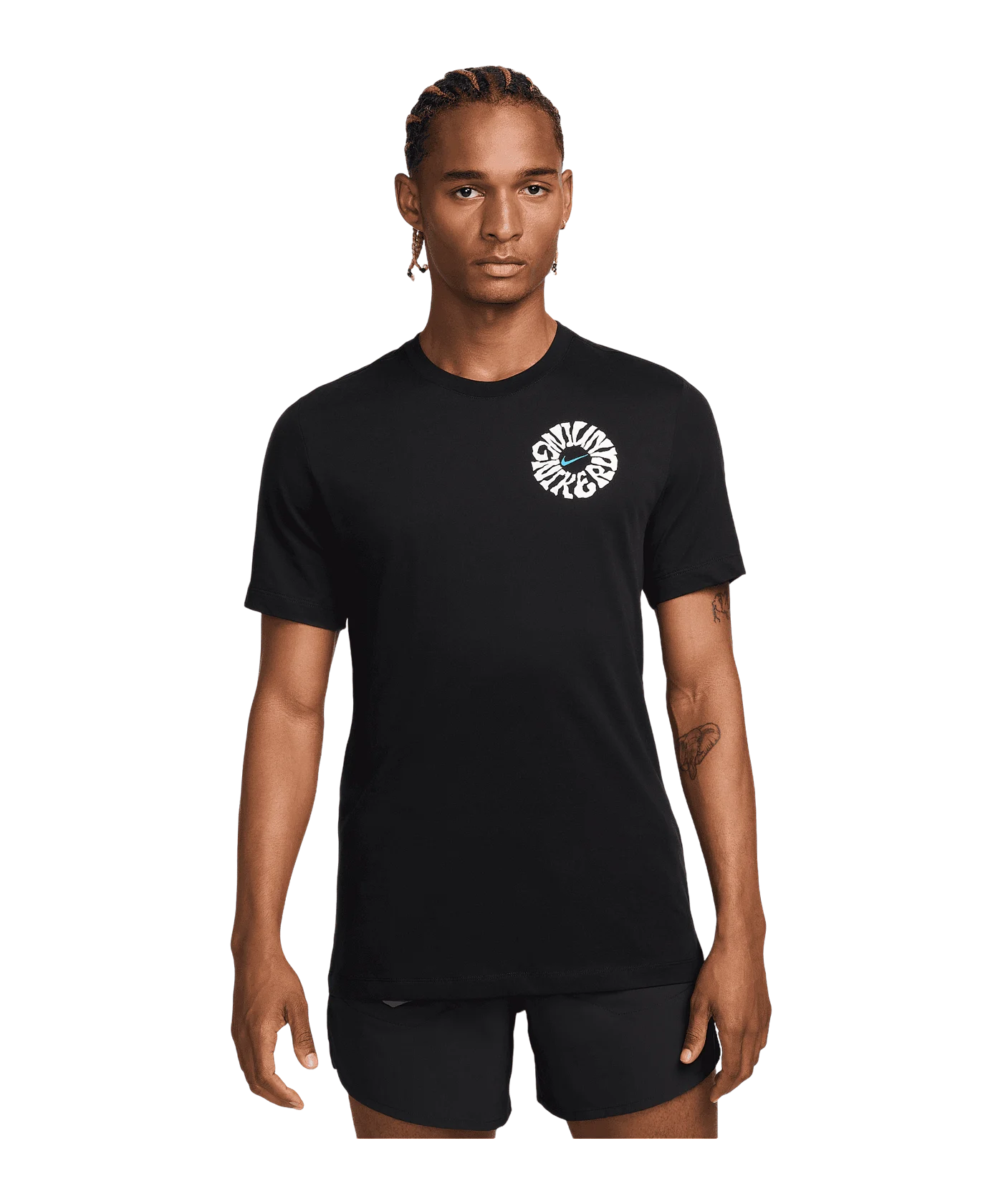 Nike Marathon Energy T-Shirt Schwarz F010