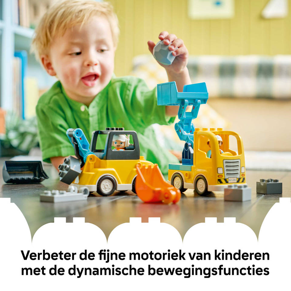 LEGO DUPLO 3-in-1 bouwvoertuigen 10475