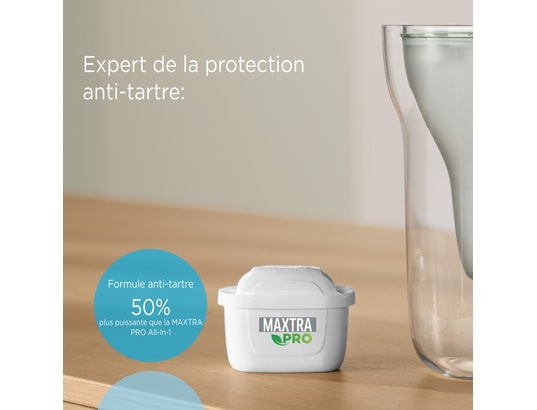 BRITA FRANCE - Pack de cartouches filtrantes Pack 4 filtres à eau MAXTRA PRO- LIMESCALE EXPERT