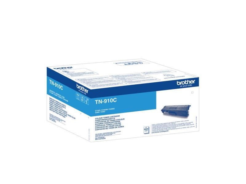 Brother Toner TN-910C Cyan Toner, Cyan