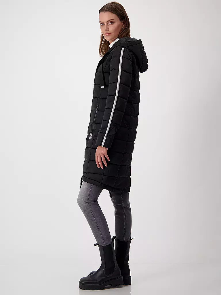 MONARI Steppmantel schwarz