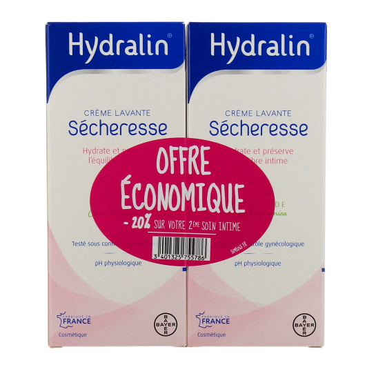 Hydralin Sécheresse Crème Lavante