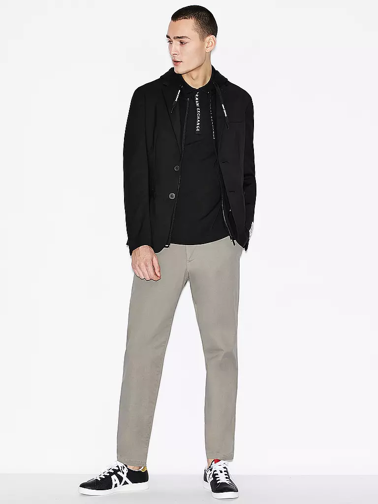 ARMANI EXCHANGE Poloshirt  schwarz