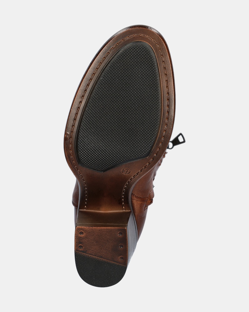 Nelson Cowboylaarzen  - cognac
