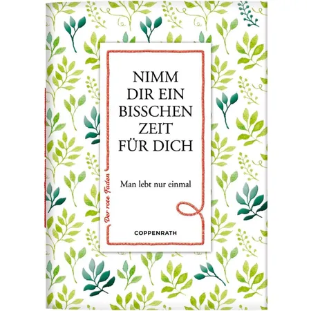 Coppenrath Der rote Faden No. 95: Nimm dir ein bisschen Zeit für dich