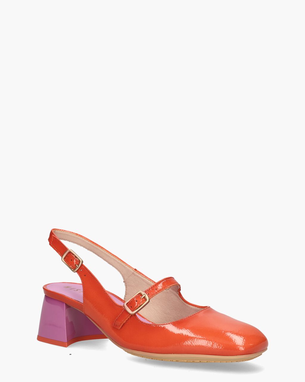 Hispanitas HV243318 Rood/Paars Dames Slingbackloafers