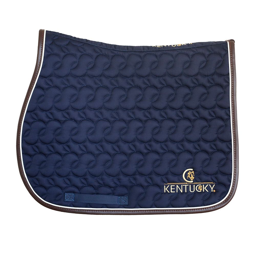Kentucky 42506 - Tapis mixte bleu/blanc/brun