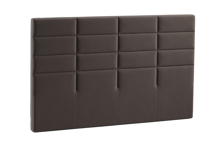 Paris sengegavl 180 cm bredde i tekstil Moment mocca