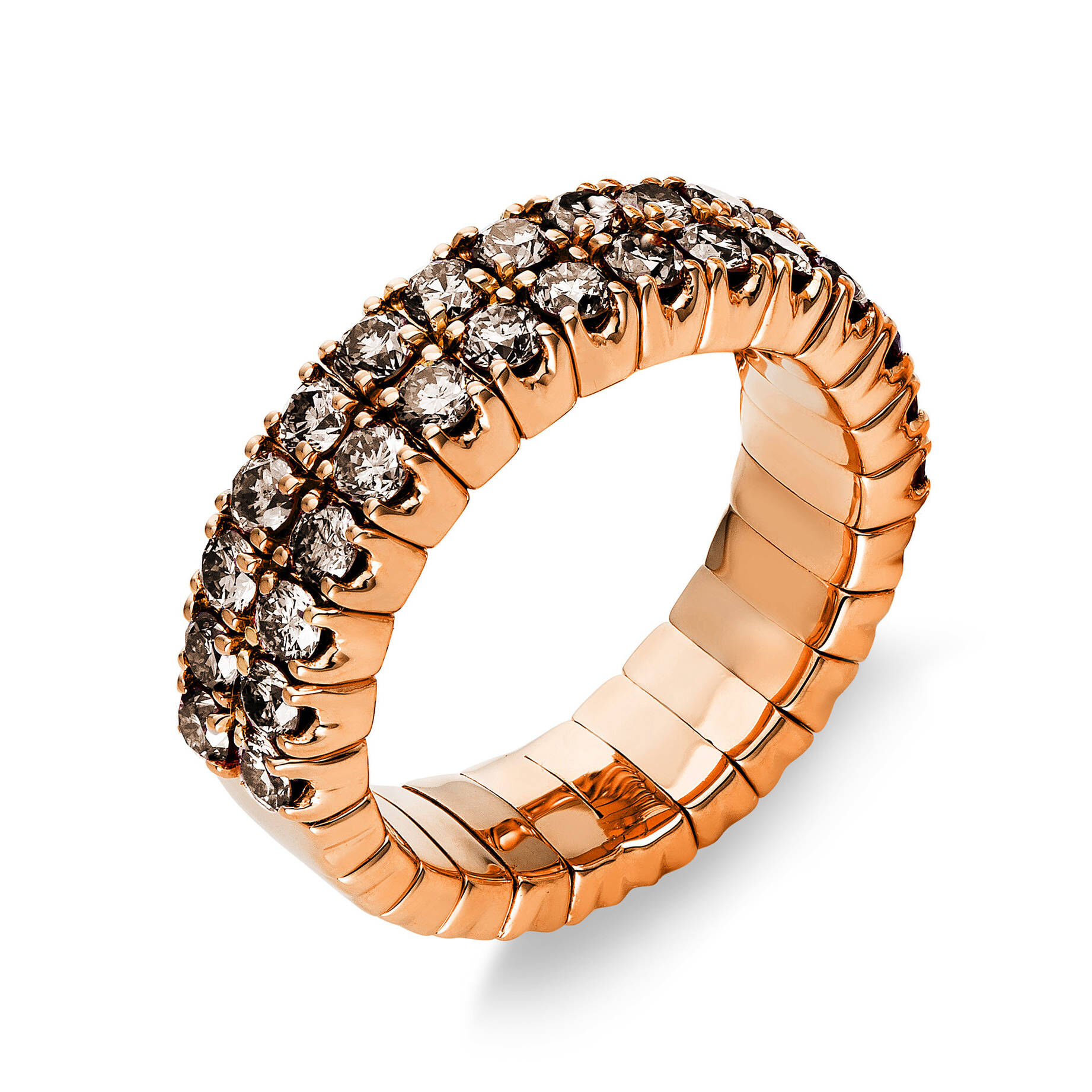 Diamond Group| Damen Diamantring Pavéfassung