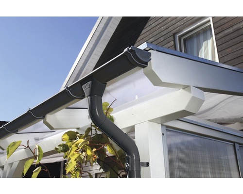 Skanholz regengoot complete set 648 cm antraciet
