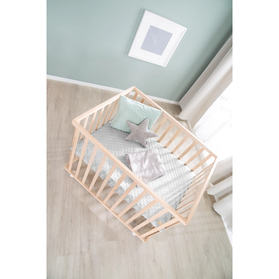roba Laufgitter 75 x 100 cm natur Style grau