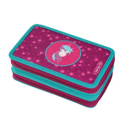 Herlitz Triple-Decker Etui Unicorn, 31-teilig