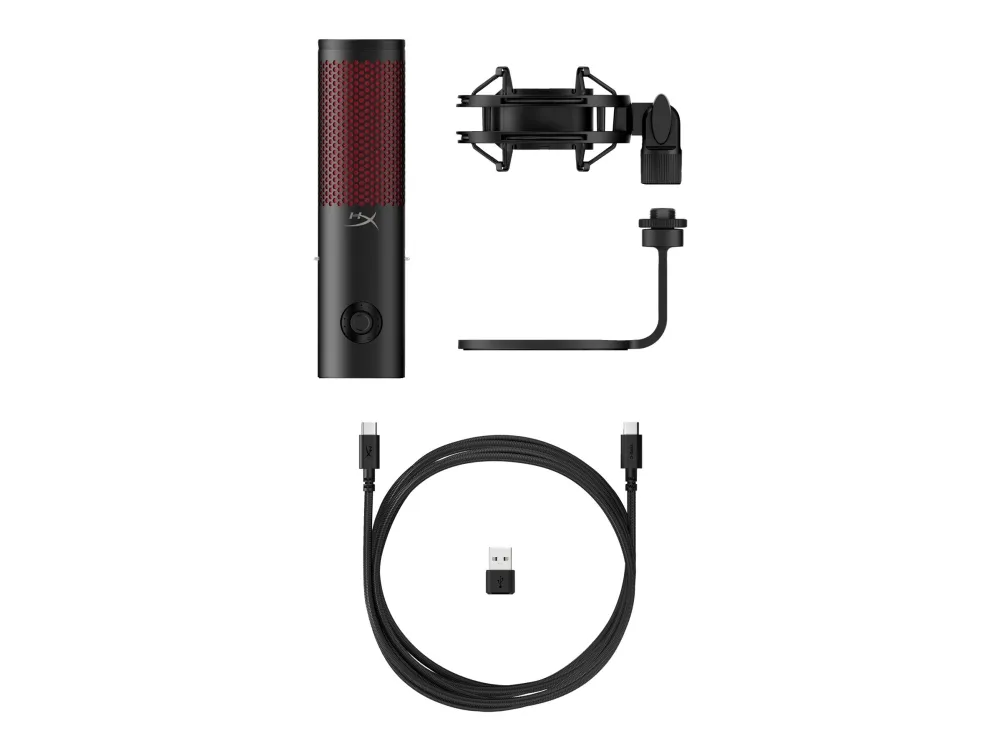 HyperX QuadCast 2 - Mikrofon - USB - sort