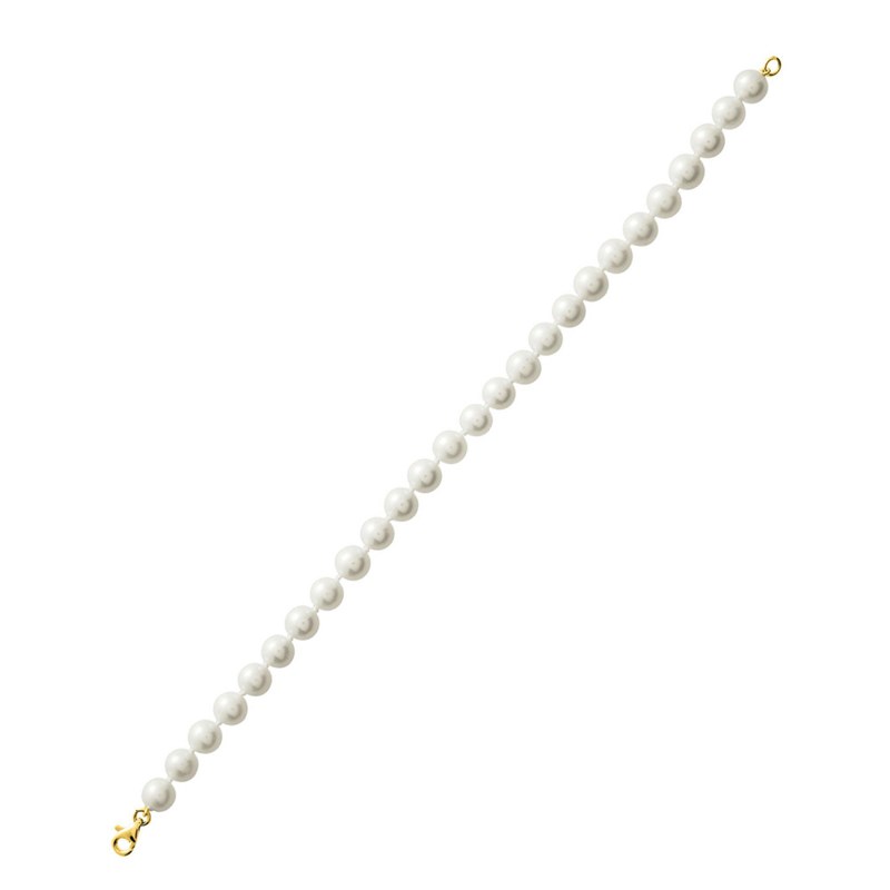Bracelet Femme - perle - Or 18 Carats - Longueur : 18 cm