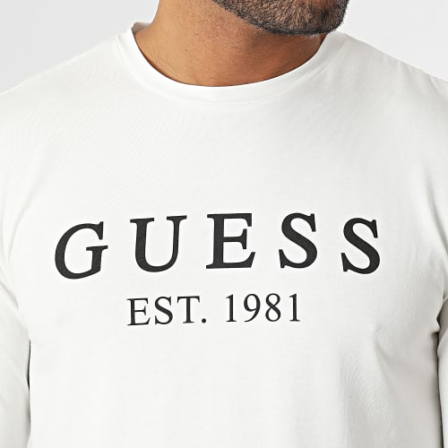 Tee Shirt Manches Longues U3BI11 Blanc