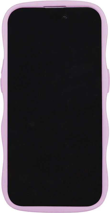 HoldIt Wavy Case iPhone 15/14/13 Lilla