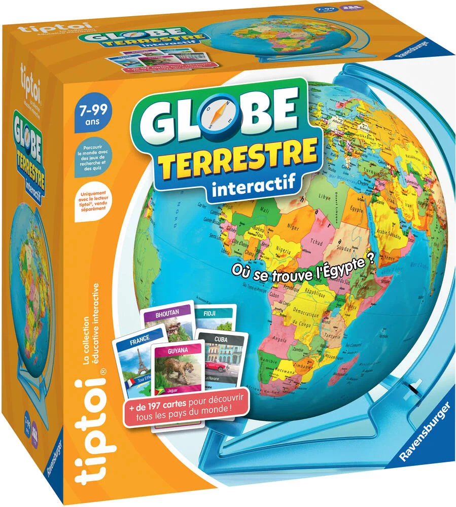 TIPTOI® GLOBE TERRESTRE INTERACTIF