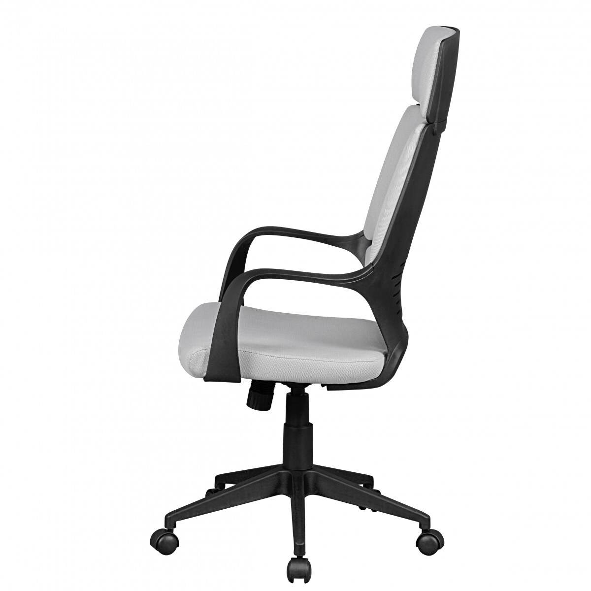 KADIMA DESIGN Ergonomischer Bürostuhl ZENTA mit atmungsaktiver Rückenlehne, Stoffelementen, Kunststoff-Armlehnen, max. 120 kg Belastung