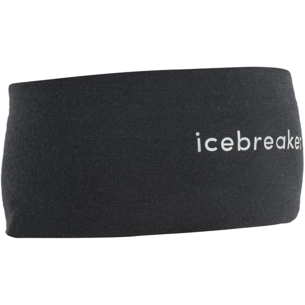 Bandeau cache cou randonnée ICEBREAKER HEADBANDU MERINO 200 OASIS BLACK