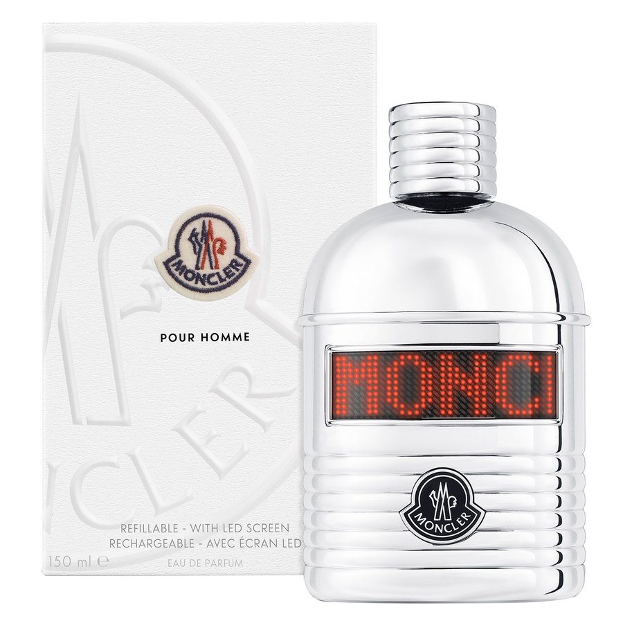 Moncler Pour Homme Eau De Parfum With Led Screen 150ml