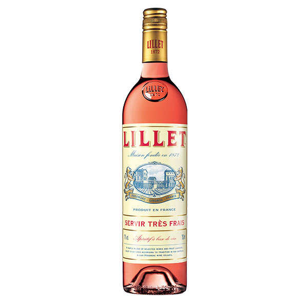 Lillet rosé - Apéritif à base de vin