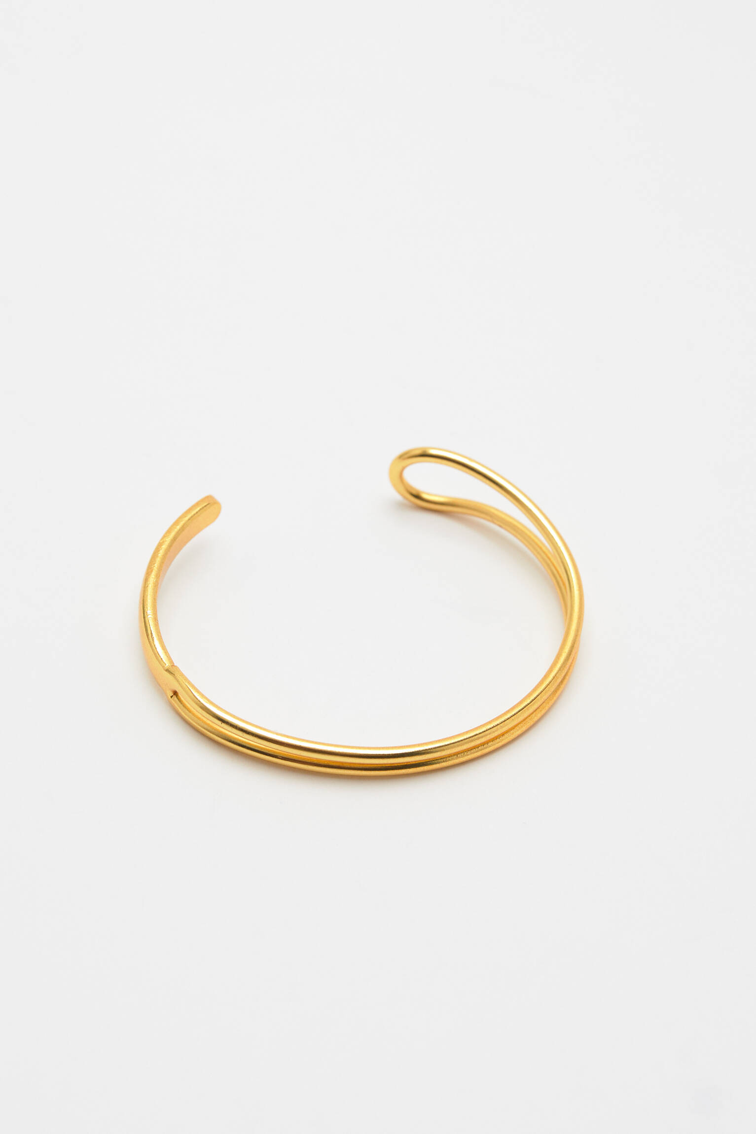 Conjunto de 2 pulseiras douradas - Ouro