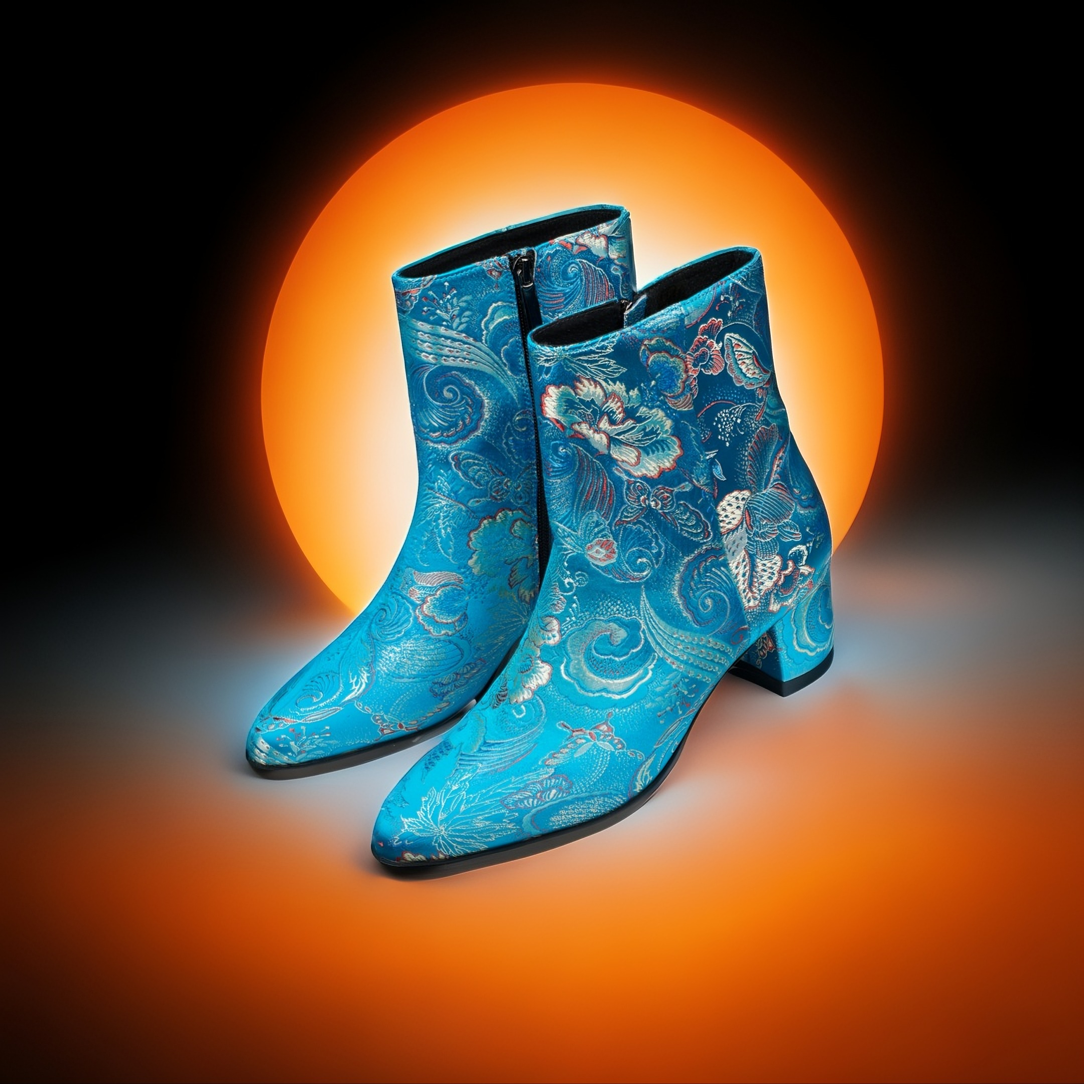 Blue Shadow Lady Boot