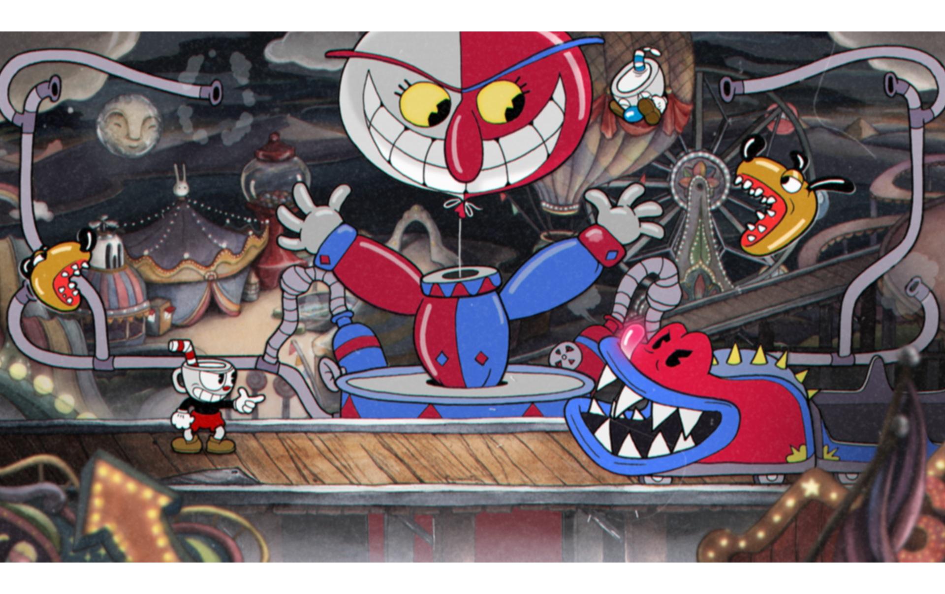 CupheadShoot-'em-up-Actionspiel für die Switch
